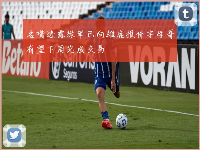名嘴透露绿军已向雄鹿报价字母哥有望下周完成交易